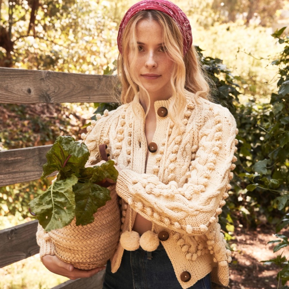 Doen Pomme Sweater Cream L/XL 100% Cotton